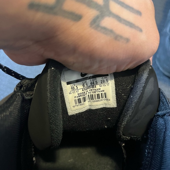 Nike Air Uptempto All Black Reflective - Picture 4 of 6